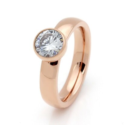 Wisselbare ringen rose kleur