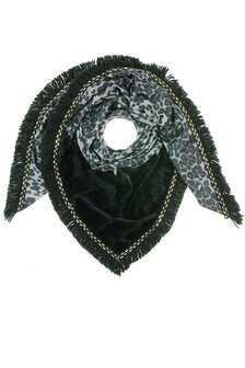 Panter sjaal zwart grijs