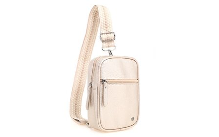 Champagne crossbody-heuptas ideal