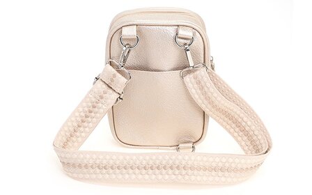 Champagne crossbody-heuptas ideal