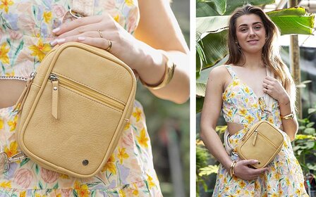 Lemon crossbody-heuptas ideal