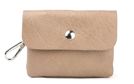 Khaki portemonneetje clever