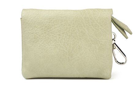 Light green portemonneetje clever