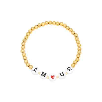 Armband stainless steel amour