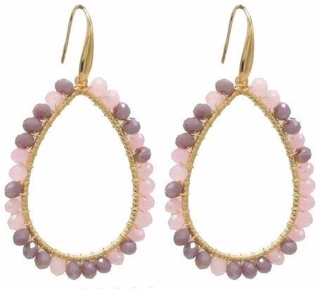Sparkling paars roze goud