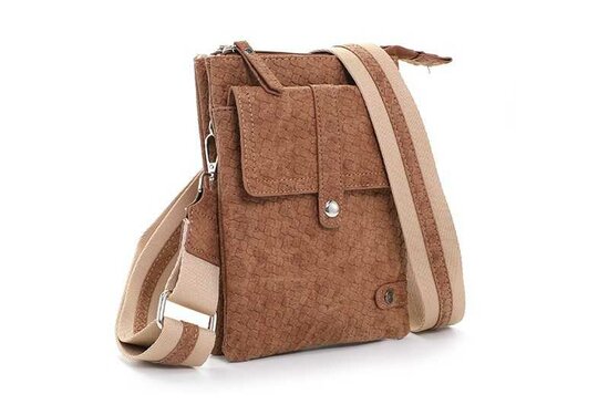Camel schouder- heup en telefoontasje sturdy