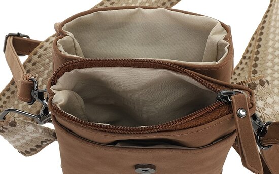  Camel schouder en heuptasje sofia 