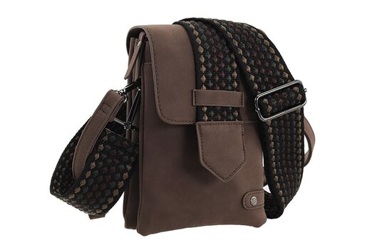 Bruin schouder en heuptasje sofia 