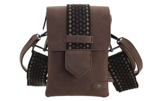 Bruin schouder en heuptasje sofia 