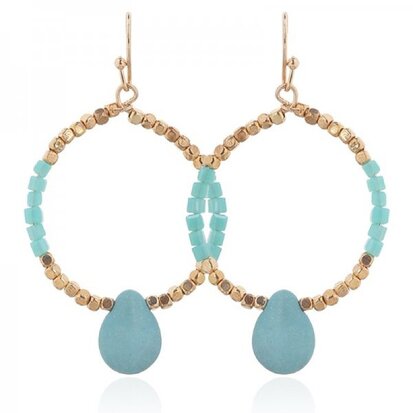 Earring Lili -turquoise-
