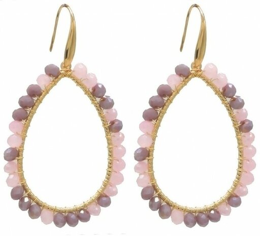 Sparkling paars roze goud
