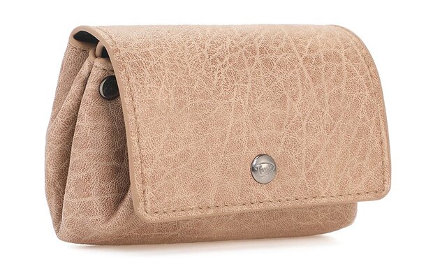 Khaki portemonneetje handy