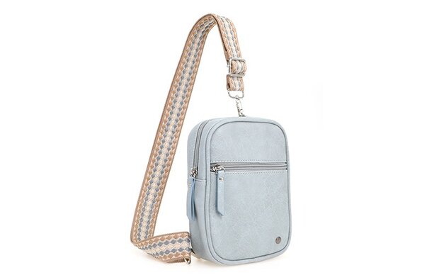 Light blue crossbody-heuptas ideal