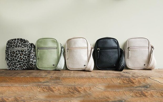 Champagne crossbody-heuptas ideal
