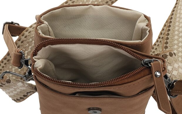  Camel schouder en heuptasje sofia 