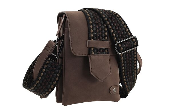 Bruin schouder en heuptasje sofia 