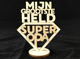 Mix & Match armband star wit