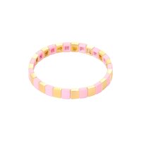 Armband colored roze goud