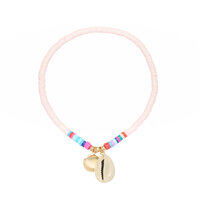 Enkelbandje surfing baby roze