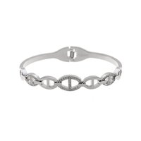 Stainless steel armband noa zilverkleurig