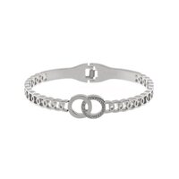 Stainless steel armband alice zilverkleurig