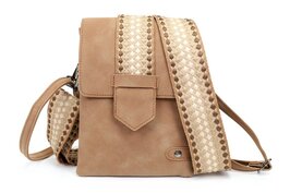 Camel schouder- heup en telefoontasje sofia