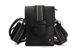 Zwart schouder- heuptasje sofia