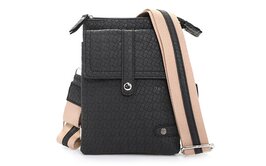 Zwart schouder- heup en telefoontasje sturdy