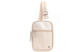 Champagne crossbody-heuptas ideal