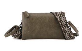 Het handigste tasje ooit met smalle & brede band groen